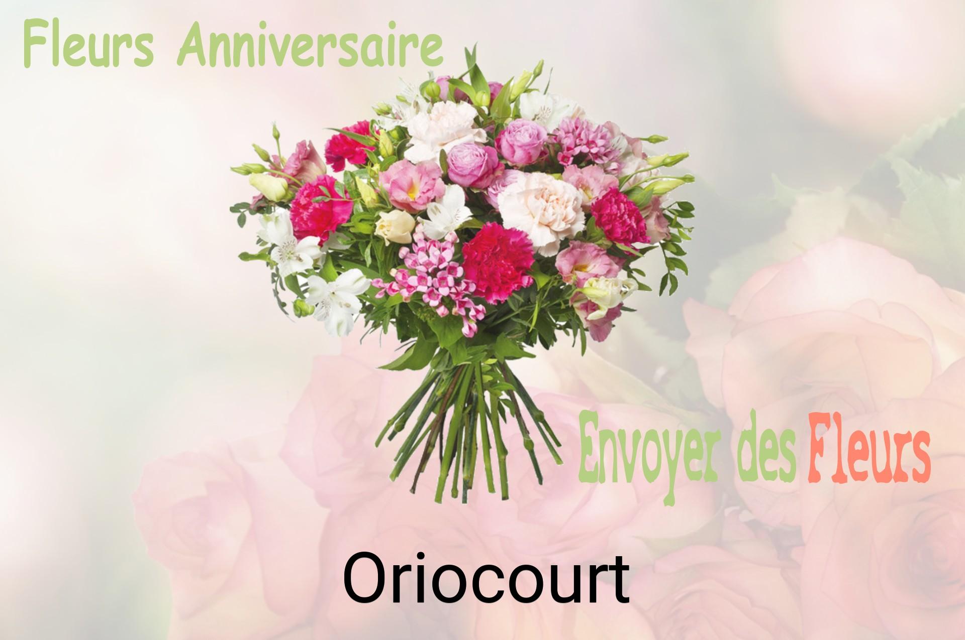 Bouquet de fleurs d’anniversaire livré à Oriocourt